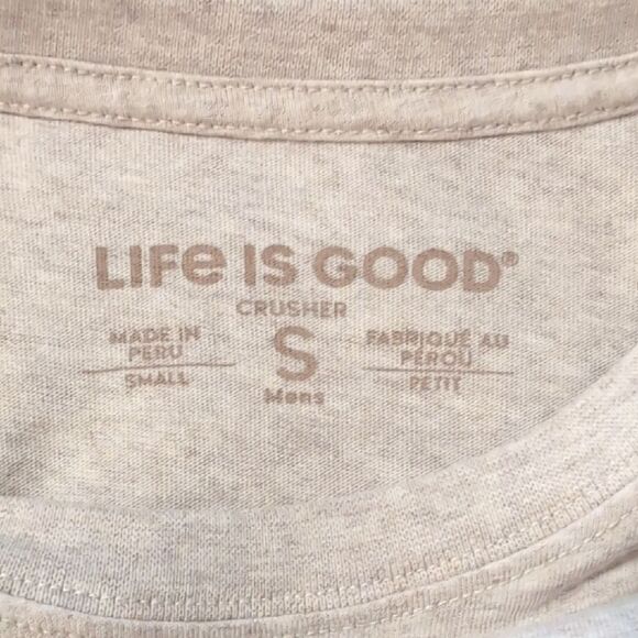 Life is Good Guitar Graphic Long Sleeve Shirt Men's Small - Picture 3 of 6